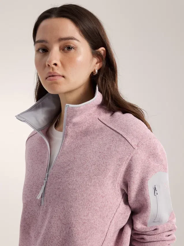 Pull à col zippé Covert 1/2 pour femme