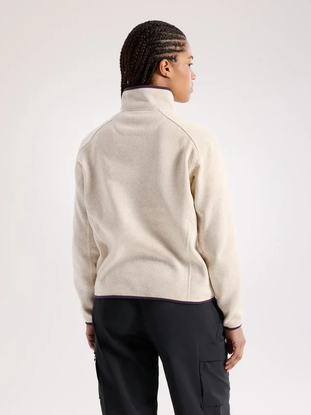 Pull à col zippé Covert 1/2 pour femme