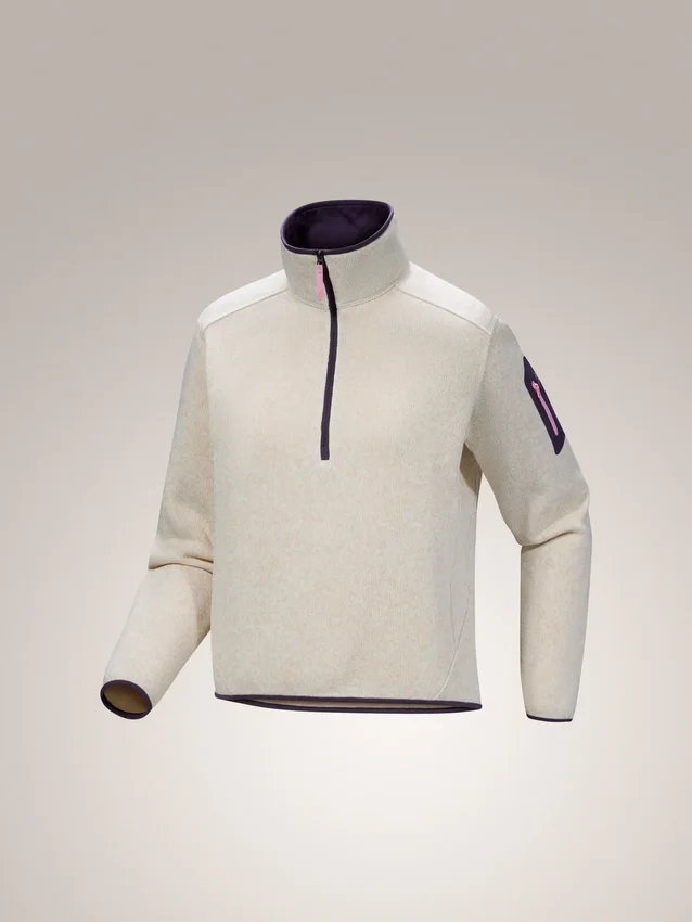 Pull à col zippé Covert 1/2 pour femme