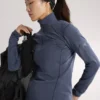 Rho Zip Neck pour femme