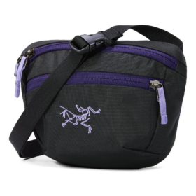 Sac banane Mantis 1 « Noir-Violet »