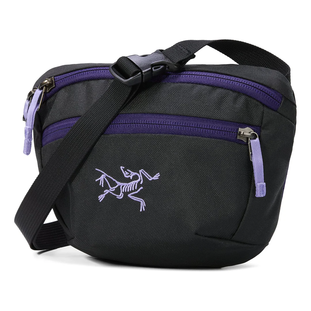 Sac banane Mantis 1 « Noir-Violet »