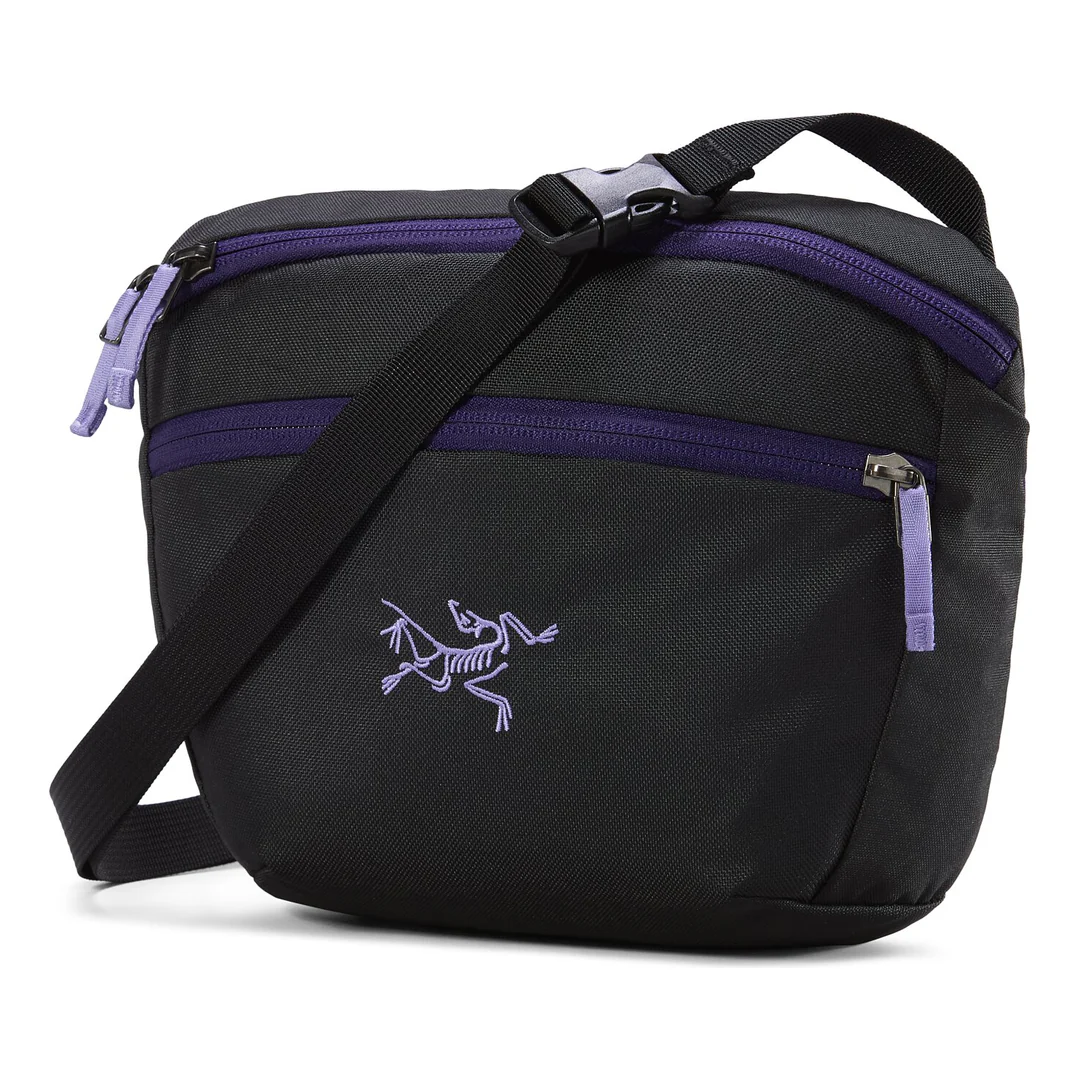 Sac banane Mantis 2 « Noir-Violet »
