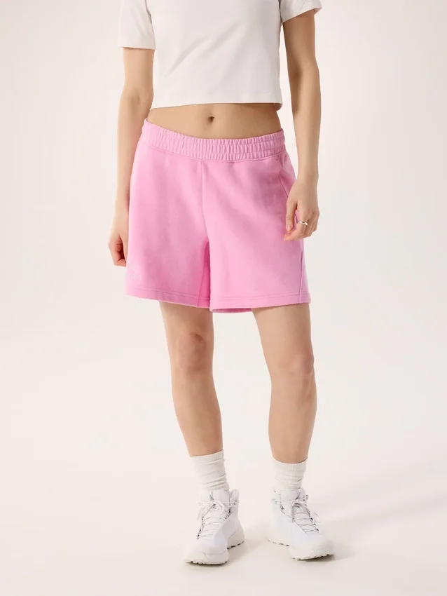 Short en polaire Emblem 6" pour femme
