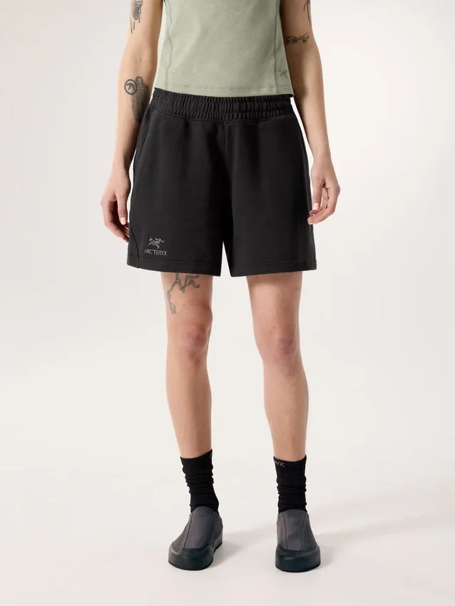 Short en polaire Emblem 6" pour femme