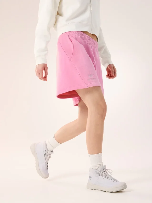 Short en polaire Emblem 6" pour femme
