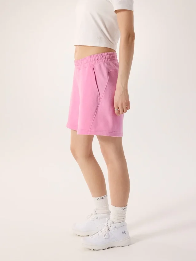 Short en polaire Emblem 6" pour femme