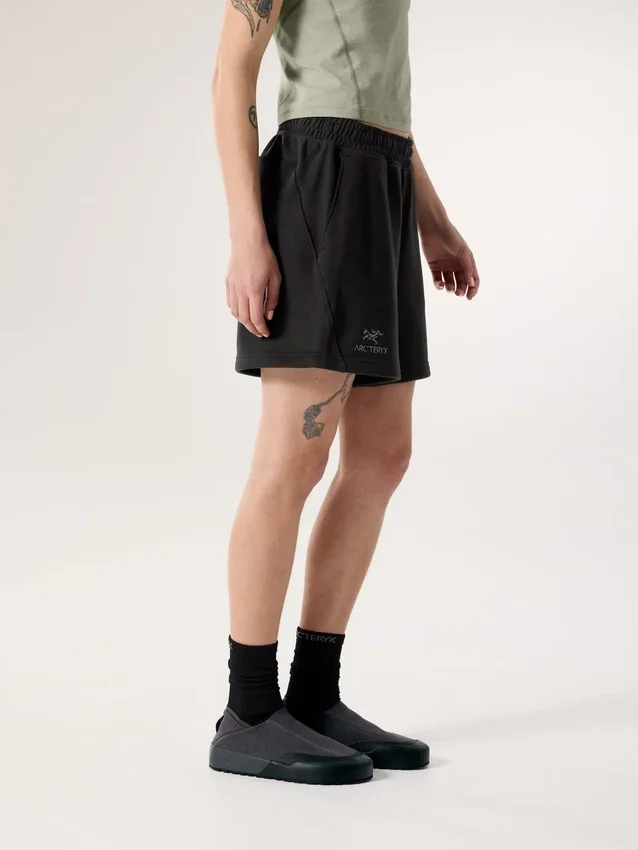 Short en polaire Emblem 6" pour femme