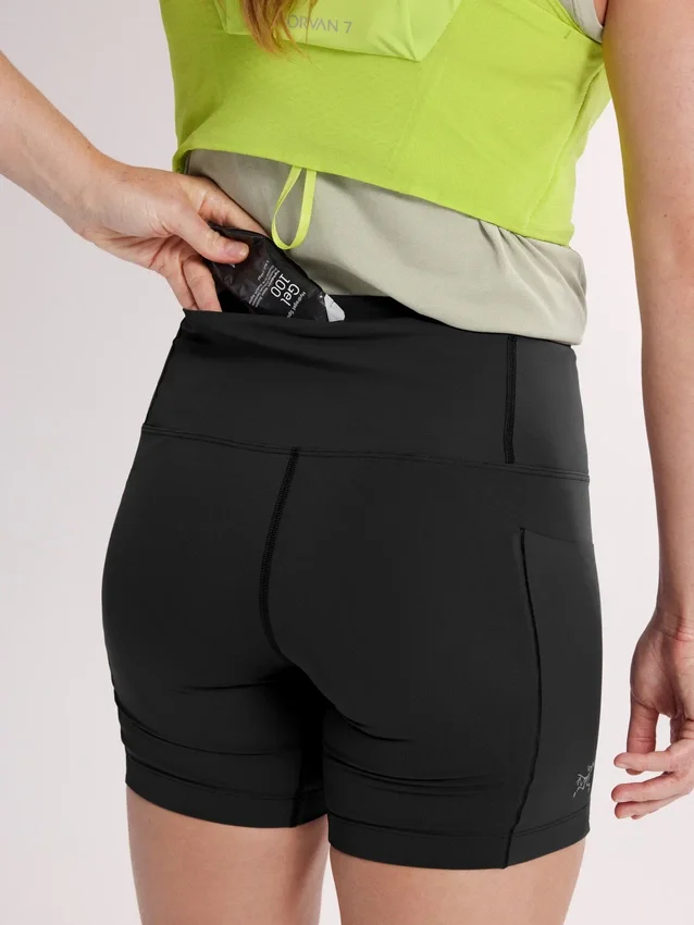 Short utilitaire taille haute Essent 6" pour femme