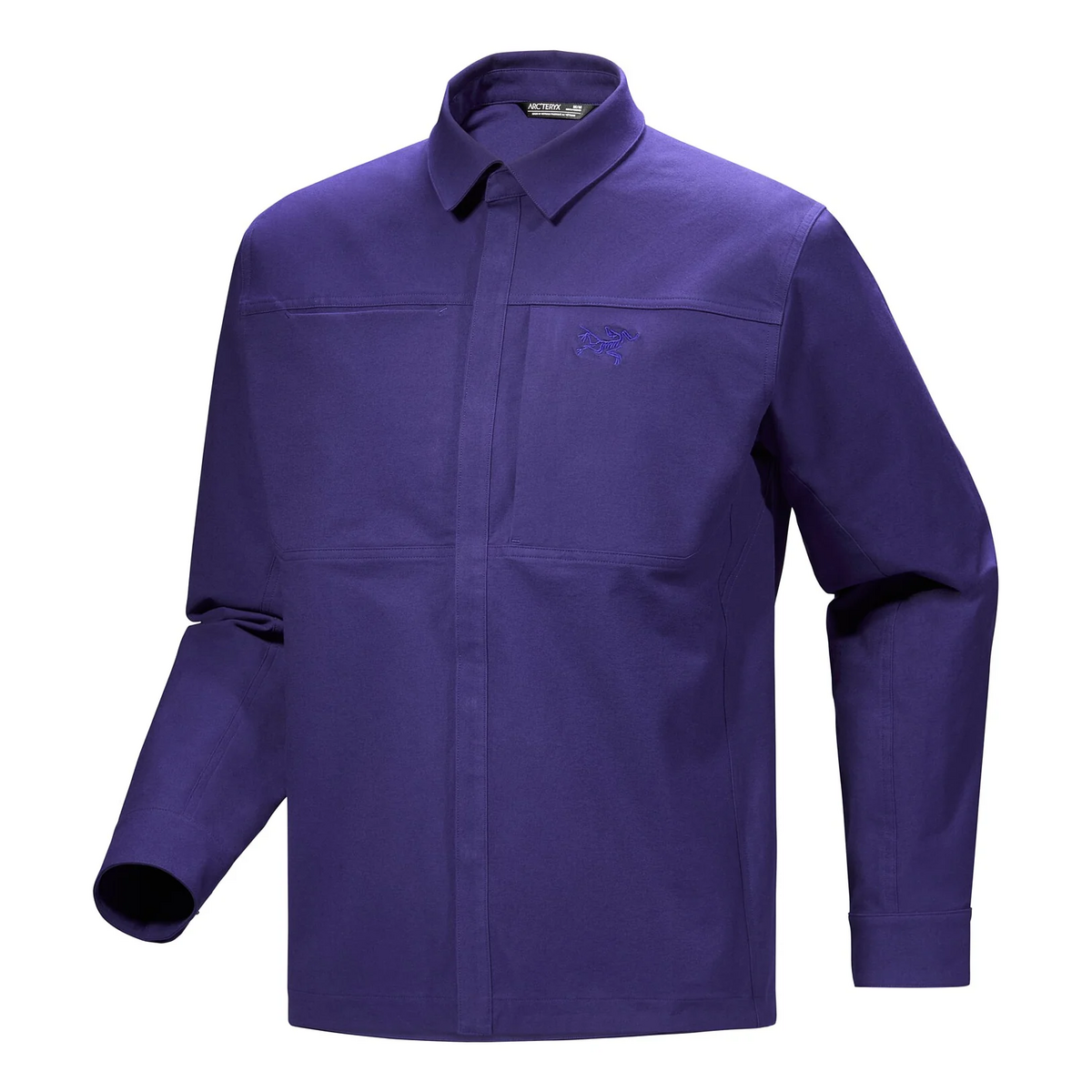 Surchemise en coton Cronin « Purple »