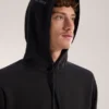 Sweats à capuche Emblem en polaire pour homme