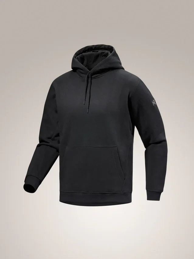 Sweats à capuche Emblem en polaire pour homme