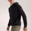 Sweats à capuche Emblem en polaire pour homme