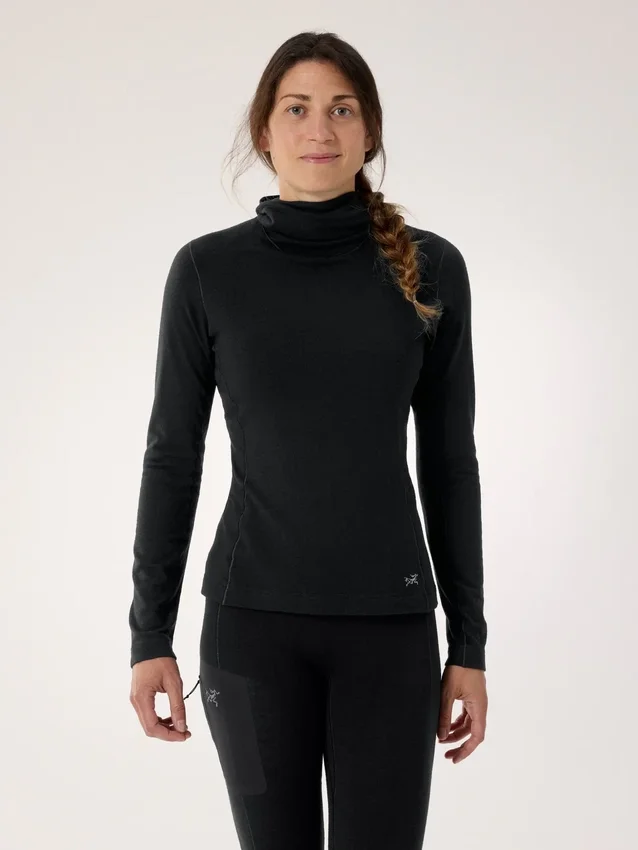 Sweats à capuche Satoro en laine mérinos pour femme