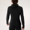 Sweats à capuche Satoro en laine mérinos pour femme