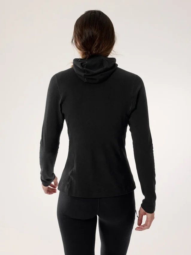 Sweats à capuche Satoro en laine mérinos pour femme