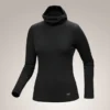 Sweats à capuche Satoro en laine mérinos pour femme