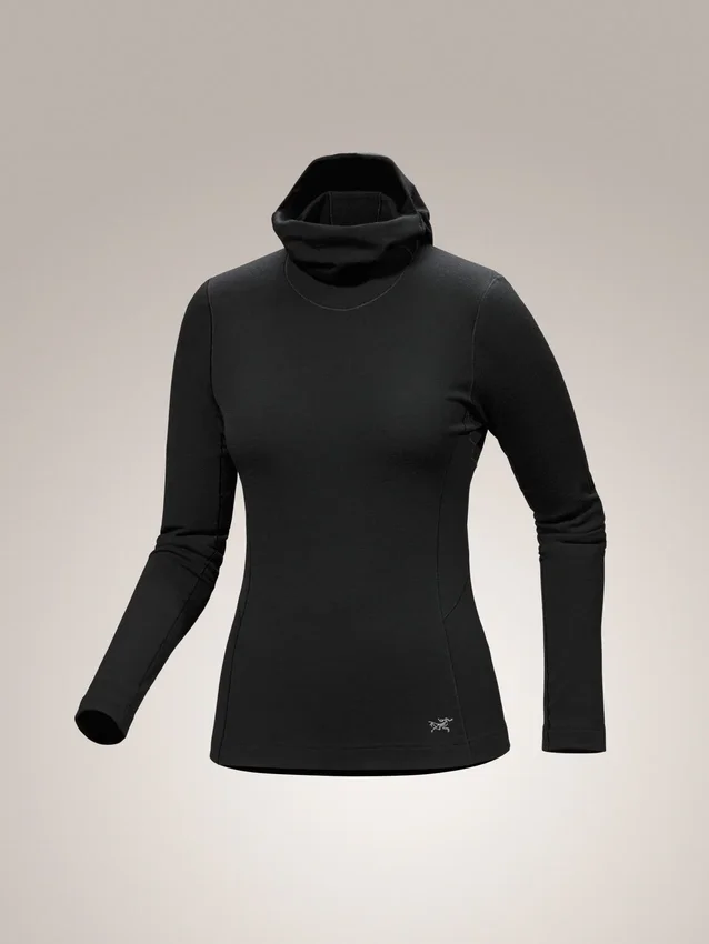 Sweats à capuche Satoro en laine mérinos pour femme