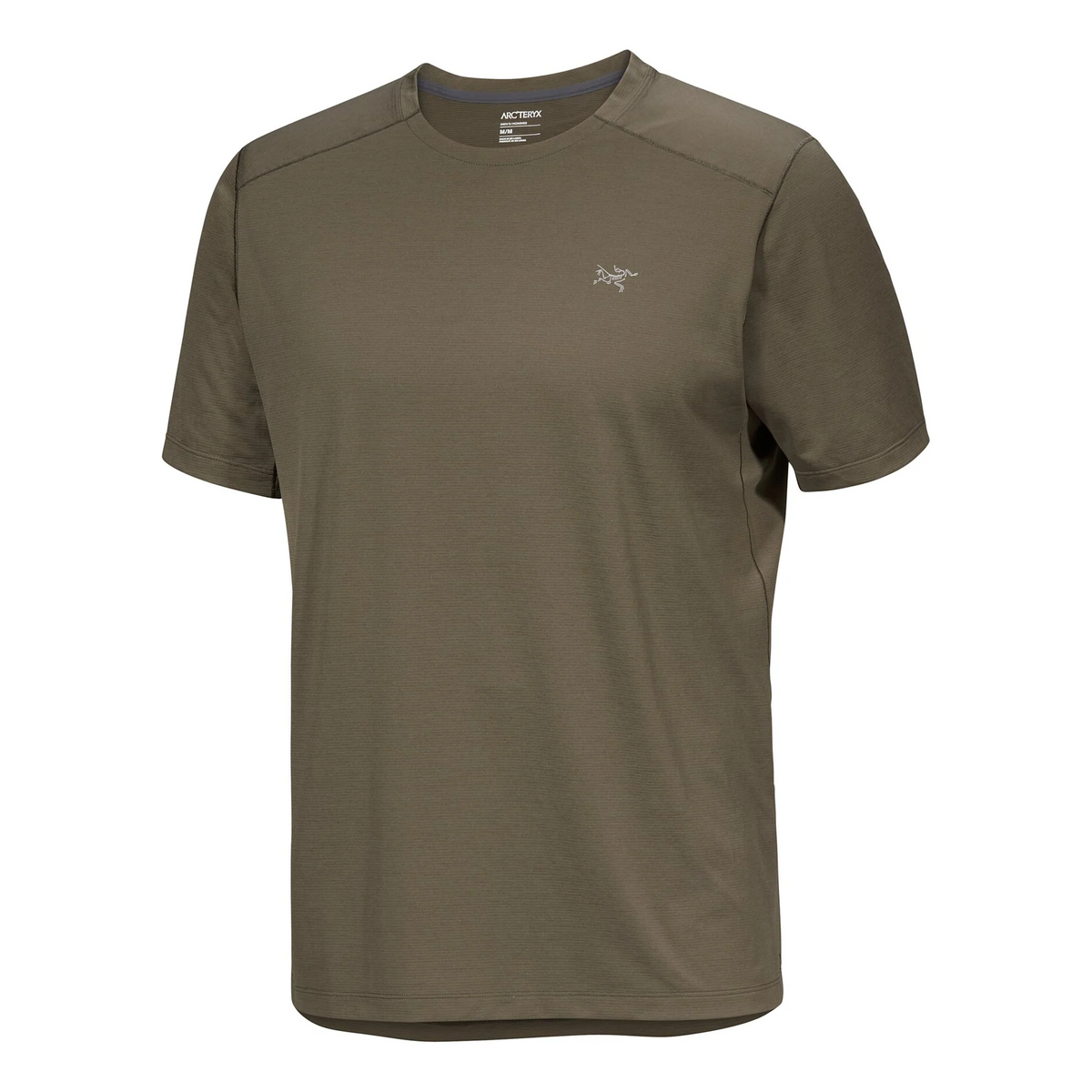 T-shirt à col Crew Cormac à manches courtes « Vert olive »