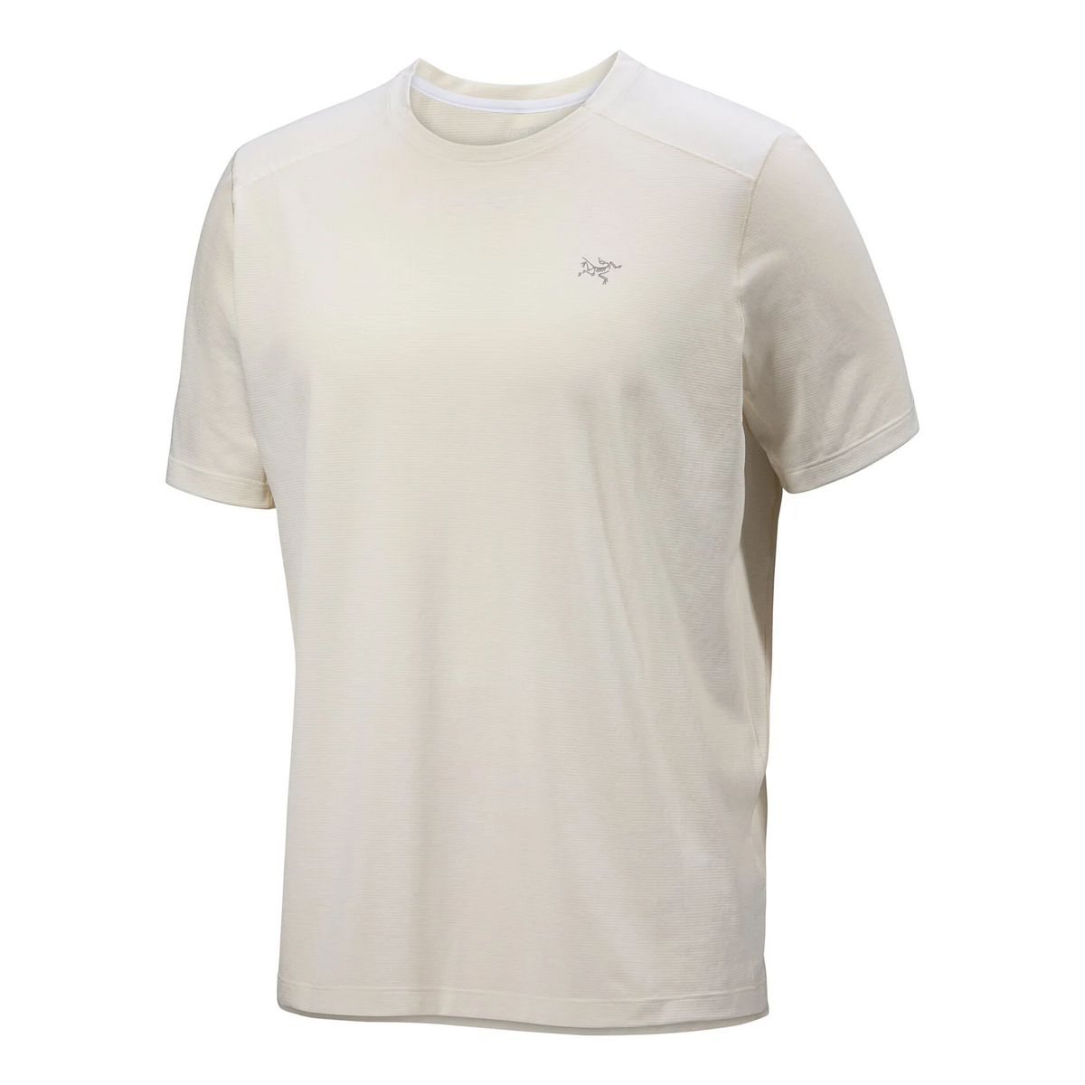 T-shirt à col rond Cormac Crew SS « Blanc crème »