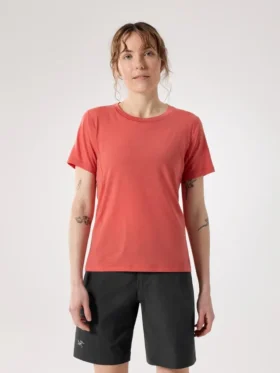 T-shirt à col rond en laine mérinos Lana SS pour femme