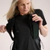 T-shirt à col rond en laine mérinos Lana SS pour femme
