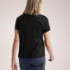 T-shirt à col rond en laine mérinos Lana SS pour femme