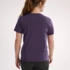 T-shirt à col rond en laine mérinos Lana SS pour femme