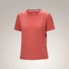 T-shirt à col rond en laine mérinos Lana SS pour femme