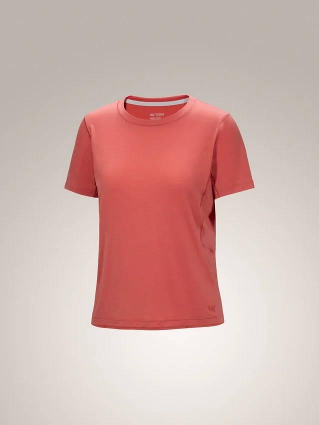 T-shirt à col rond en laine mérinos Lana SS pour femme