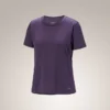 T-shirt à col rond en laine mérinos Lana SS pour femme