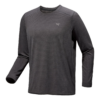 T-shirt à col rond et manches longues Cormac Crew « Black »