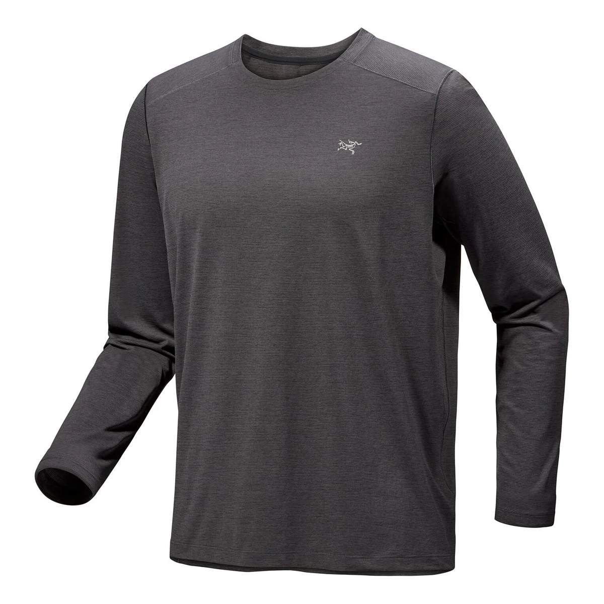 T-shirt à col rond et manches longues Cormac Crew « Black »