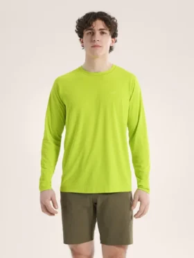 T-shirt à col rond et manches longues Cormac Crew pour homme
