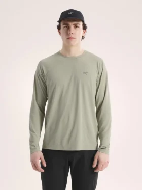 T-shirt à col rond et manches longues Cormac Crew pour homme