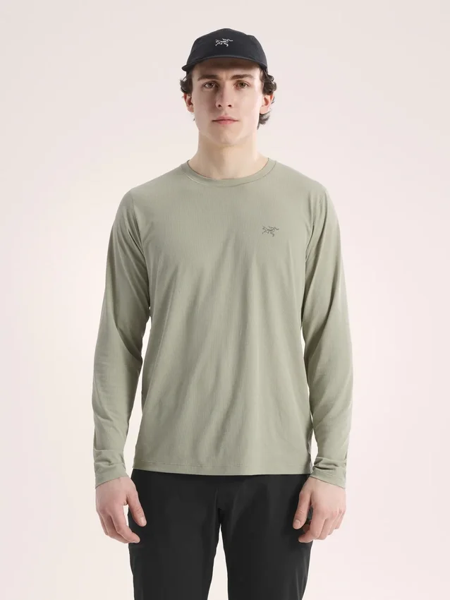 T-shirt à col rond et manches longues Cormac Crew pour homme