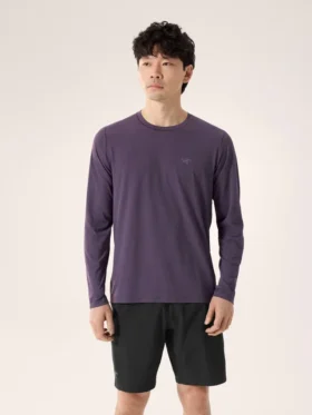 T-shirt à col rond et manches longues Cormac Crew pour homme