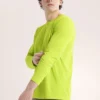 T-shirt à col rond et manches longues Cormac Crew pour homme