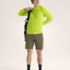 T-shirt à col rond et manches longues Cormac Crew pour homme