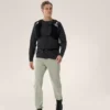 T-shirt à col rond et manches longues Cormac Crew pour homme