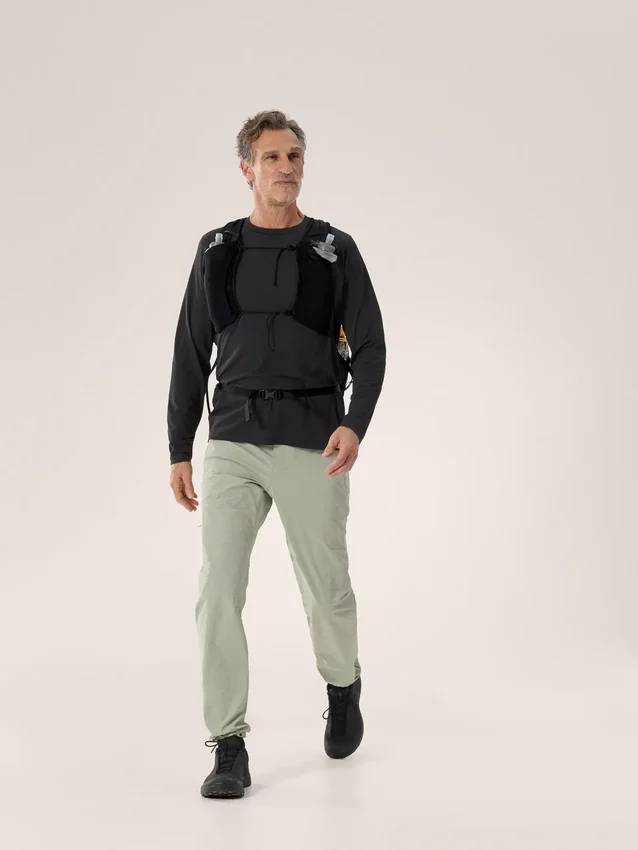 T-shirt à col rond et manches longues Cormac Crew pour homme
