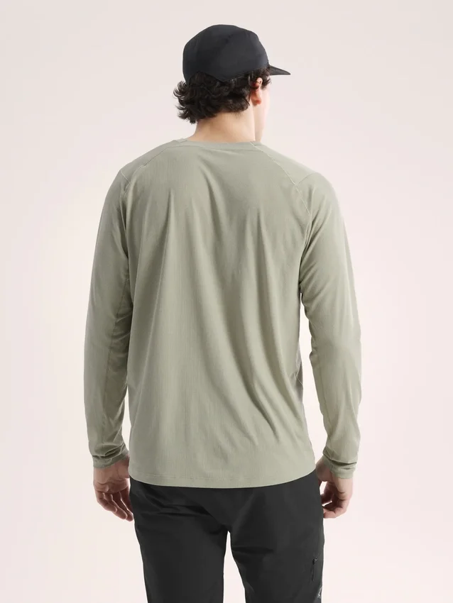T-shirt à col rond et manches longues Cormac Crew pour homme