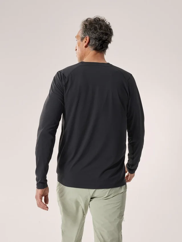 T-shirt à col rond et manches longues Cormac Crew pour homme