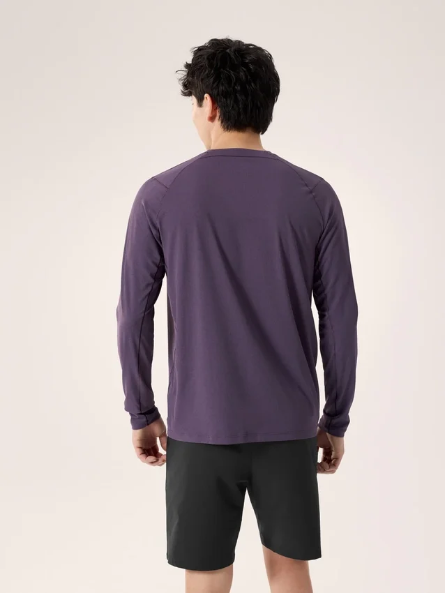 T-shirt à col rond et manches longues Cormac Crew pour homme
