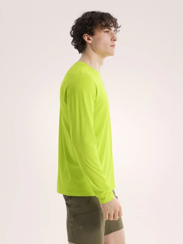 T-shirt à col rond et manches longues Cormac Crew pour homme
