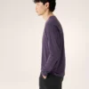 T-shirt à col rond et manches longues Cormac Crew pour homme