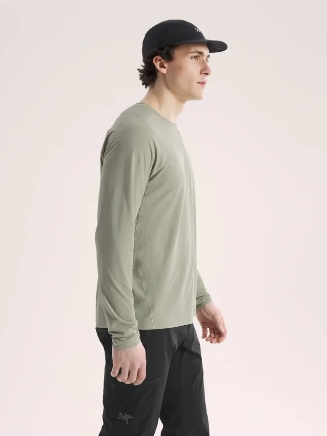 T-shirt à col rond et manches longues Cormac Crew pour homme