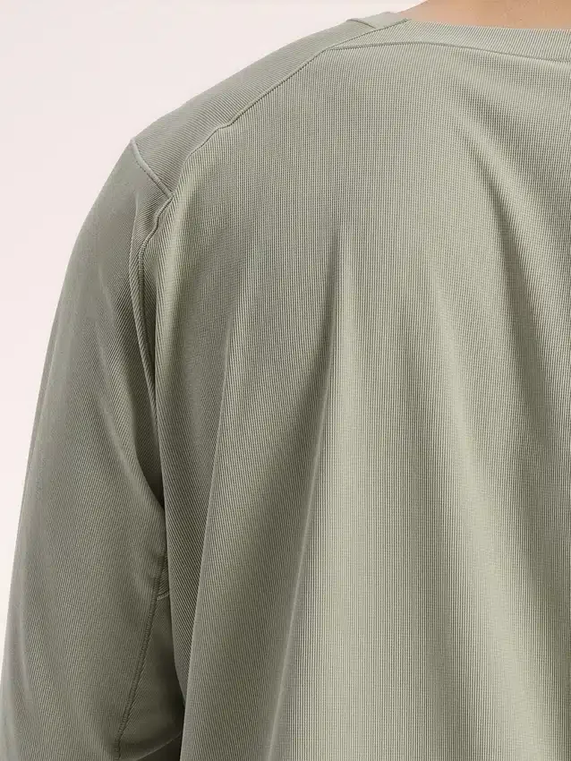T-shirt à col rond et manches longues Cormac Crew pour homme