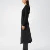 T-shirt à col rond et manches longues « Frame » pour femme