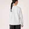 T-shirt à col rond et manches longues Kragg Cotton Bird pour femme